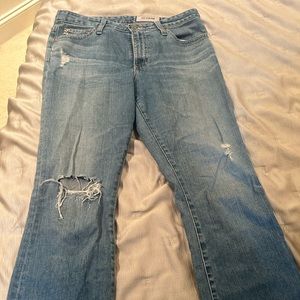 AG cropped jeans